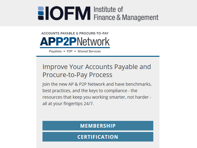 Institute of Finance & Management (IOFM)