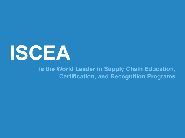 The International Supply Chain Education Alliance (ISCEA)